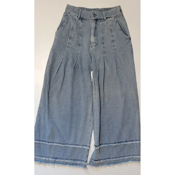 JODIFL Wide Leg Boho Jeans - Picture 1 of 7